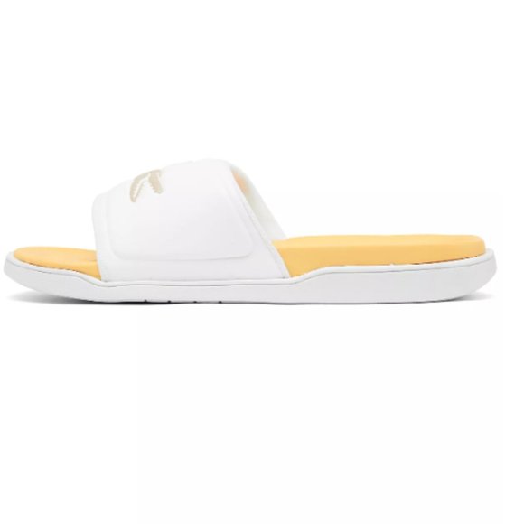 LACOSTE Women's Croco Dualiste Slide Sandals from Finish Line Brand New In Bag - Picture 3 of 8